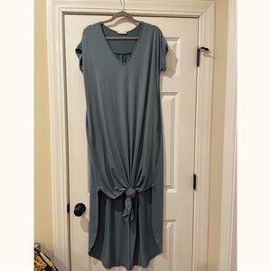 Blue maxi dress, Size S